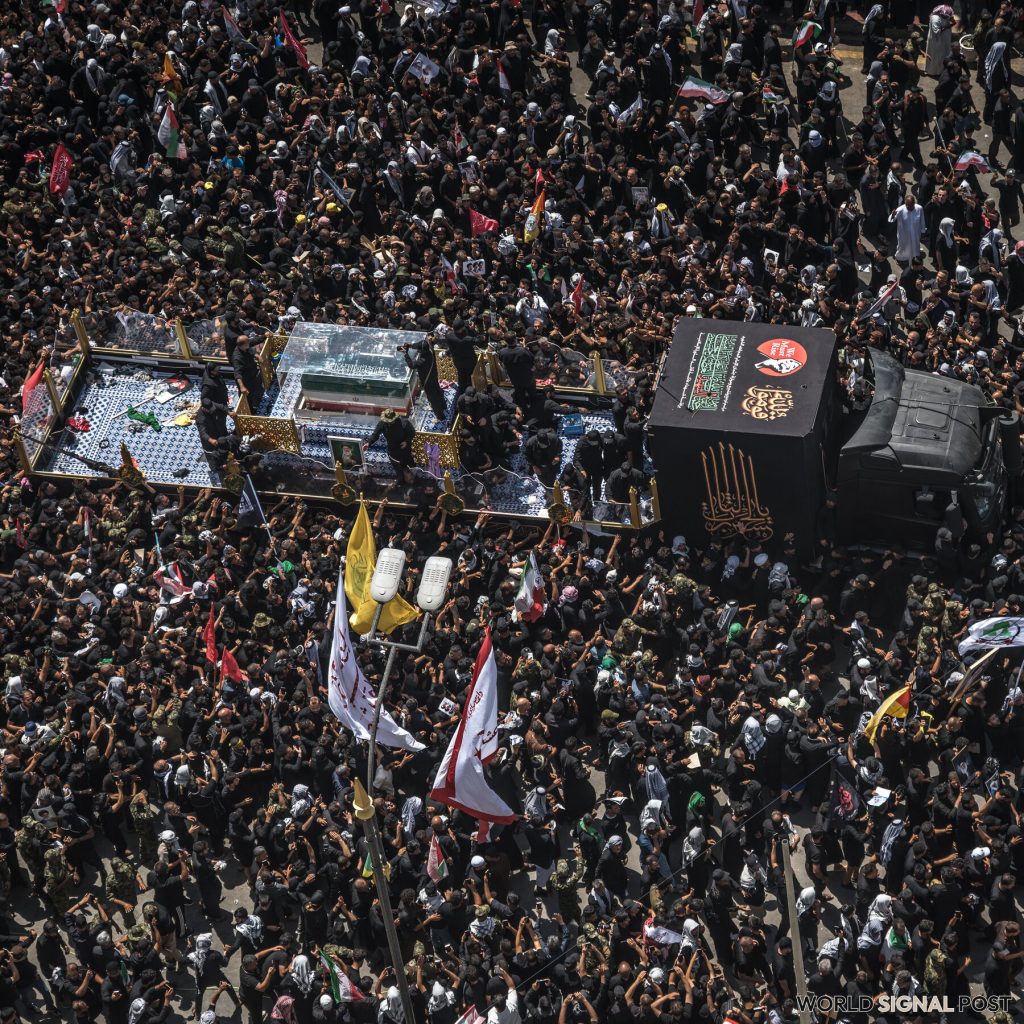 Iraqis Gather to Mourn Khamenei and Express Solidarity Iraqis Gather to Mourn Khamenei and Express Solidarity