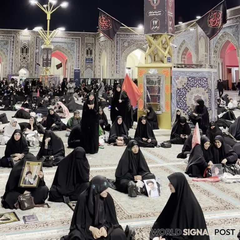 Final Stage of Ayatollah Ali Khamenei's Funeral Underway After Delay
