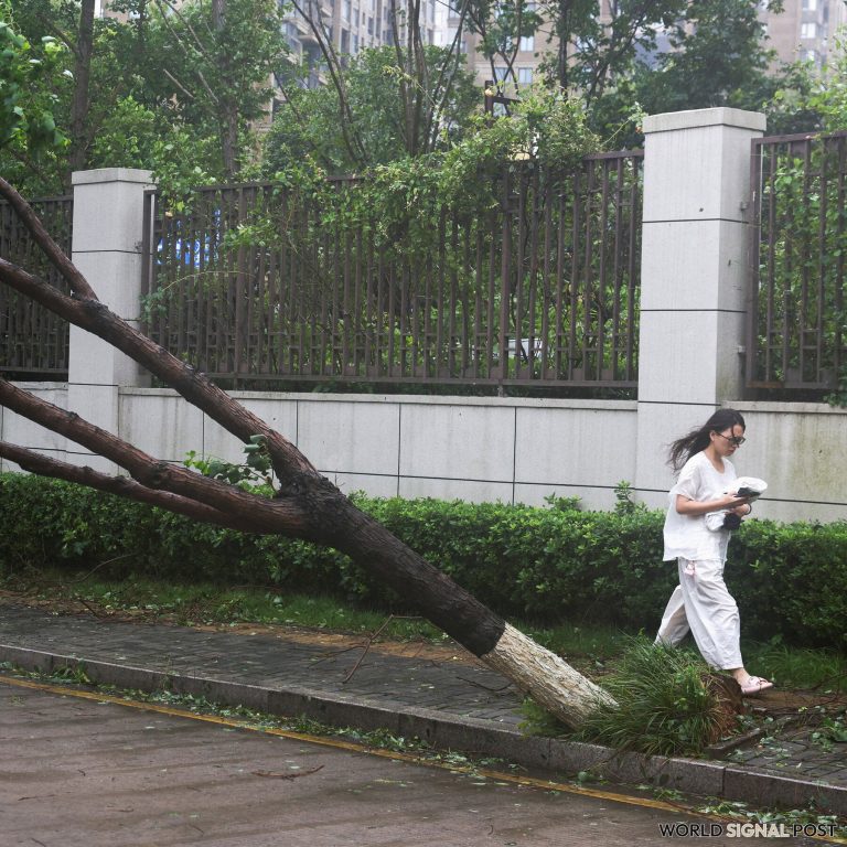Typhoon Bavi Strikes China, Leading to Evacuations and Disruptions