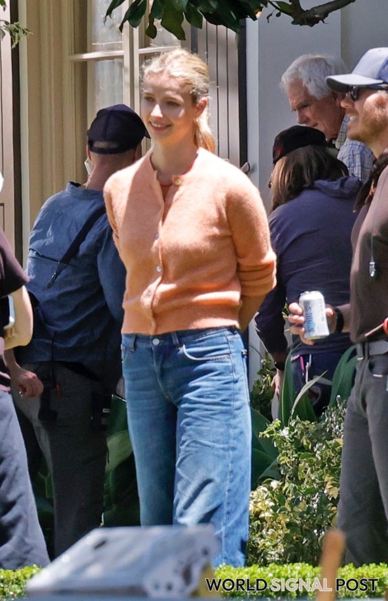 Apple Martin Channels Gwyneth Paltrow on Film Set