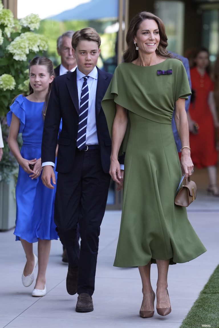 Royal Family Spotted at Wimbledon: Prince George and Princess Charlotte Join Kate and William