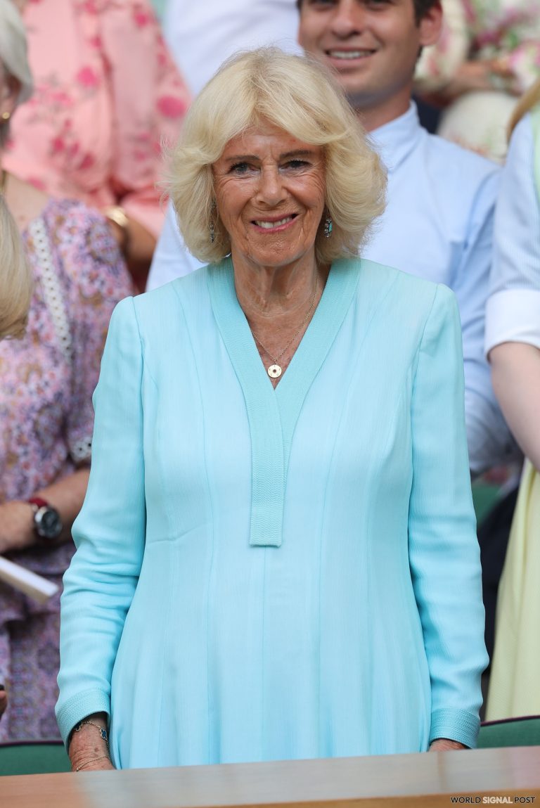 Queen Camilla Celebrates Grandchildren at Wimbledon 2026 Queen Camilla Celebrates Grandchildren at Wimbledon 2026