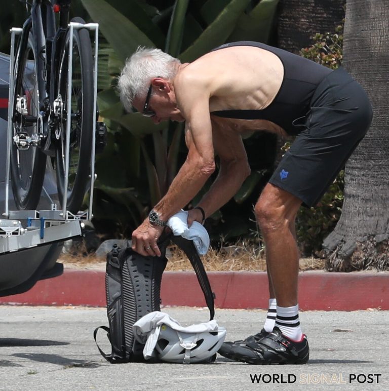 Harrison Ford, 83, Displays Impressive Physique While Biking