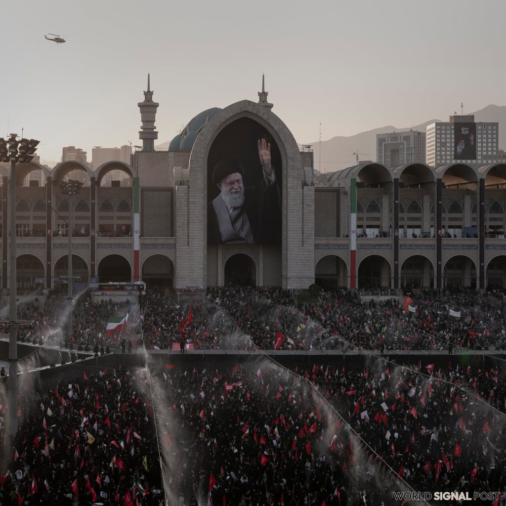 Coverage of Khamenei's Funeral by The New York Times