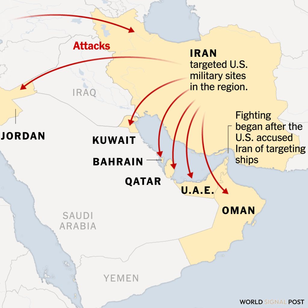 U.S. and Iran Engage in Escalating Military Actions U.S. and Iran Engage in Escalating Military Actions