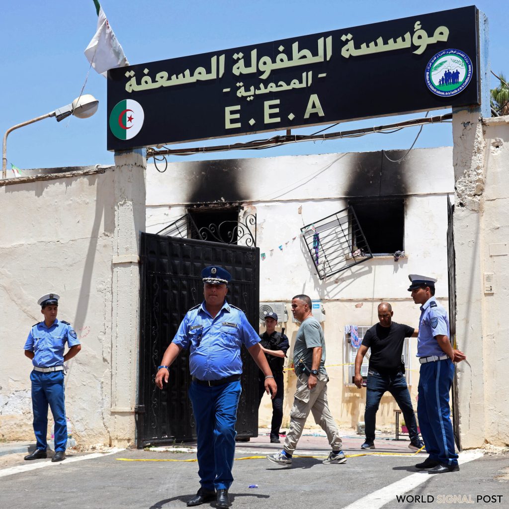 Tragic Fire Claims Eleven Lives at Algerian Orphanage Tragic Fire Claims Eleven Lives at Algerian Orphanage