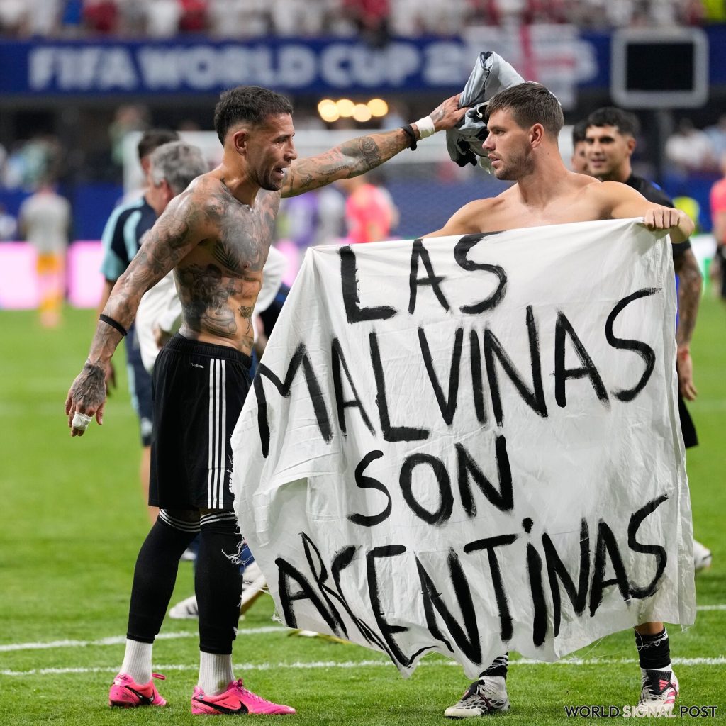 Argentina Commemorates Falklands War Victory Over England Argentina Commemorates Falklands War Victory Over England