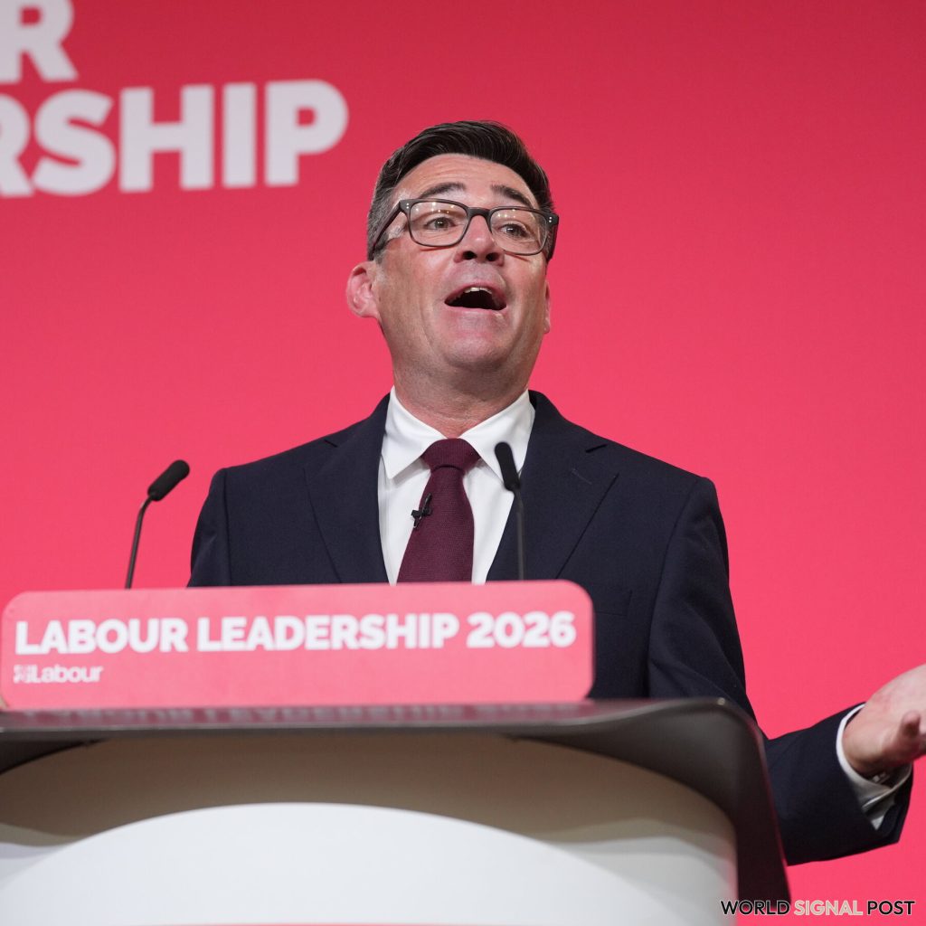 Burnham Takes Helm as Labour Leader and Future PM Burnham Takes Helm as Labour Leader and Future PM