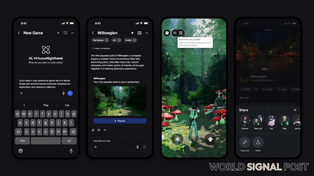 Roblox Introduces AI Game Creation Tool for Mobile Users Roblox Introduces AI Game Creation Tool for Mobile Users