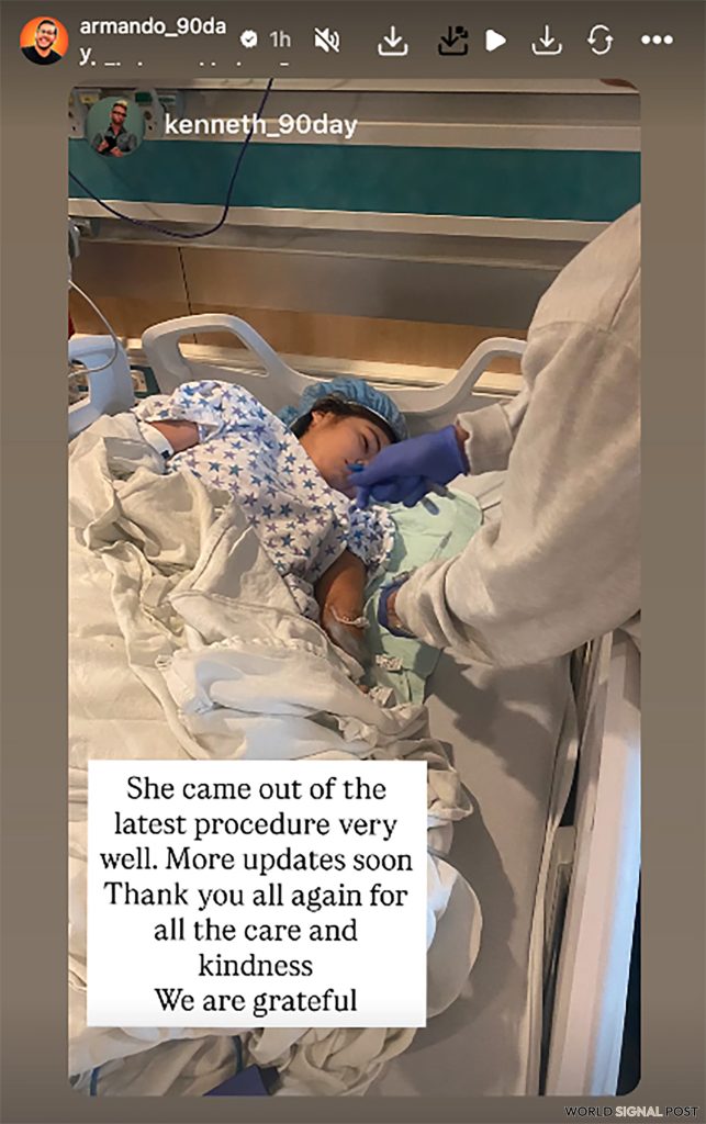 Armando Rubio Shares Update on Daughter Hannah's Health Crisis Armando Rubio Shares Update on Daughter Hannah's Health Crisis