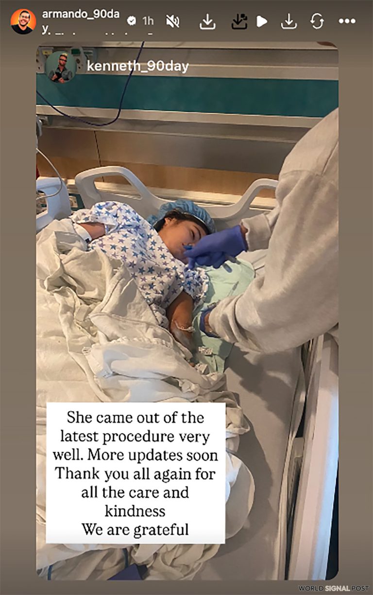 Armando Rubio Shares Update on Daughter Hannah's Health Crisis
