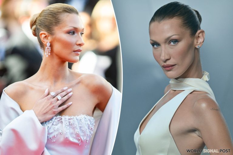 Bella Hadid's Secret to Glossy Hair: Olaplex Oil on Sale