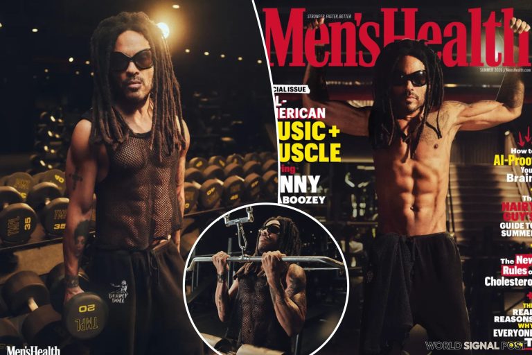 Lenny Kravitz Shares Secrets to His Impressive Abs at 62