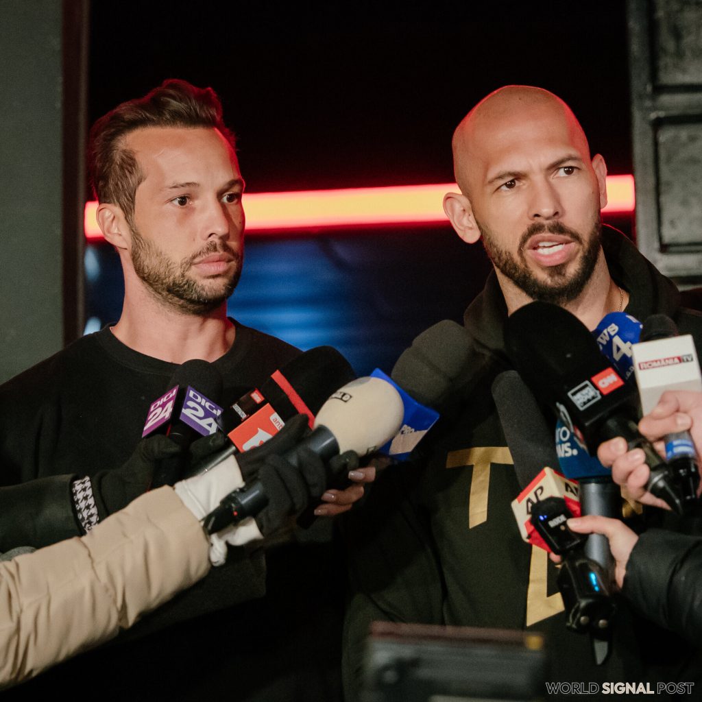 Tate Brothers Face Fallout with Right-Wing Supporters Post-Arrest Tate Brothers Face Fallout with Right-Wing Supporters Post-Arrest