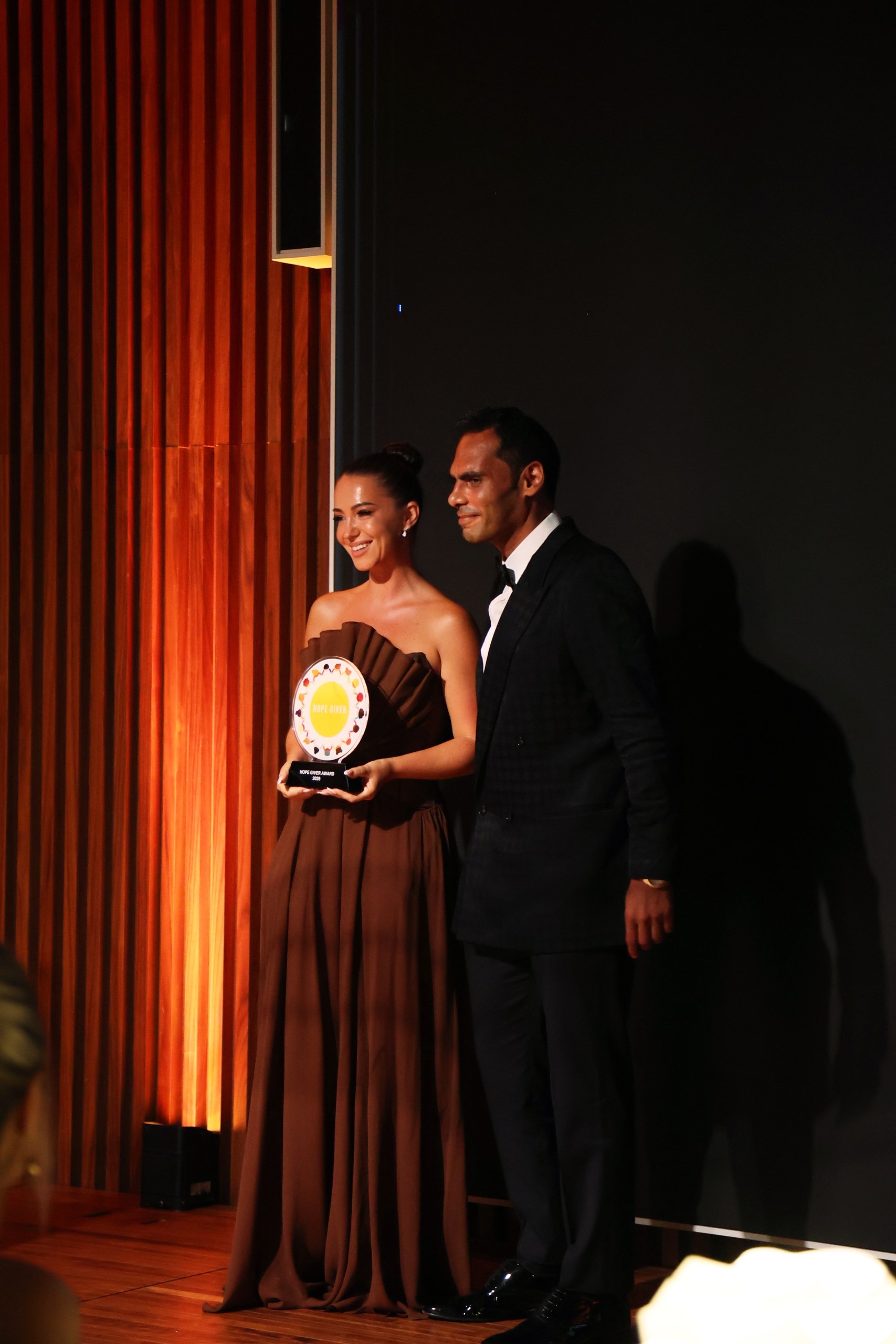 Anwar Elkamoni and Elvira Paterson