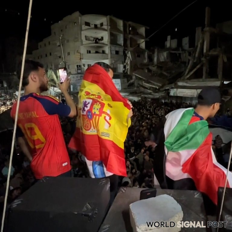 Spain's Victory Offers a Brief Respite in Gaza